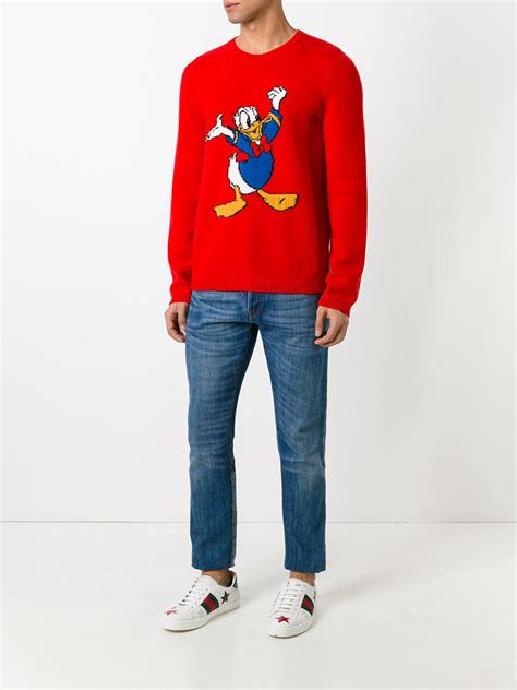 donald duck gucci shirt|donald duck gucci sweater.